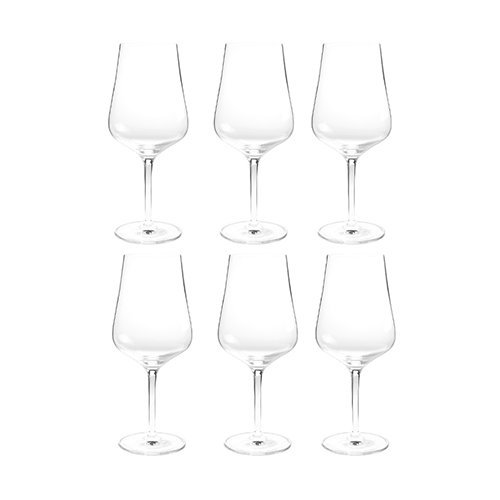 Summa Copa Mesa Cristal 46 cl - Copa de Agua o Vino, Altura 217 mm, Diámetro 88 mm, Borde Fino (Set de 6) Summa Copa Mesa Cristal 46 cl - Copa de Agua o Vino, Altura 217 mm, Diámetro 88 mm, Borde Fino (Set de 6)
