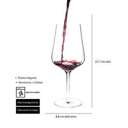 Summa Aosta Copa de Vino de 46 cl (Set de 6)