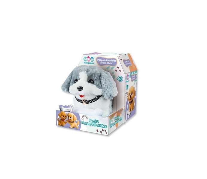 Jugatoys Peluche Perro que anda y ladra con hueso - Modelos surtidos Jugatoys Peluche Perro que anda y ladra con hueso - Modelos surtidos