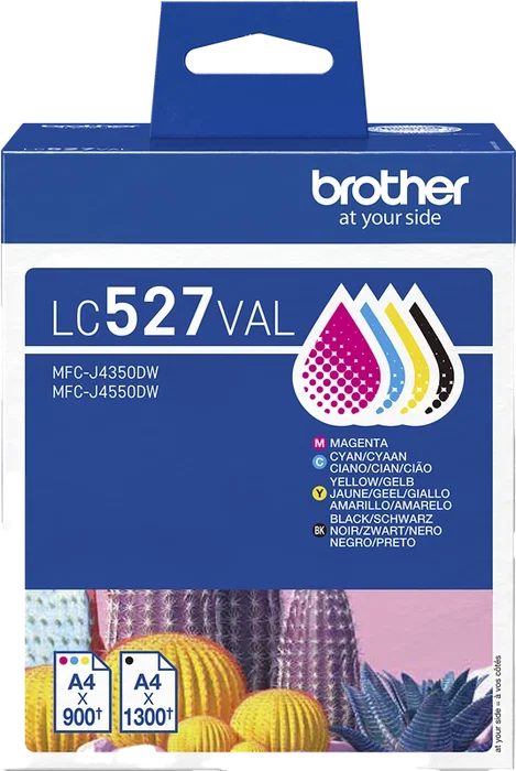 Brother LC527VAL Multipack de 4 Colores (BK/C/M/Y)