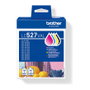 Brother LC527VAL Multipack de Cartuchos de Tinta (BK/C/M/Y)
