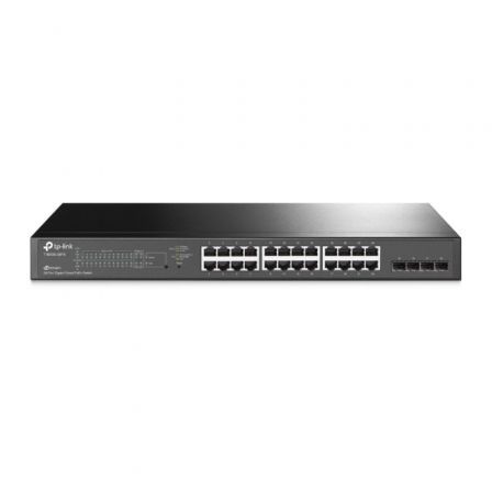 Switch TP-Link Smart Gigabit T1600G-28PS 24 Puertos/ RJ-45 10/100/1000 PoE/ SFP Switch TP-Link Smart Gigabit T1600G-28PS 24 Puertos/ RJ-45 10/100/1000 PoE/ SFP