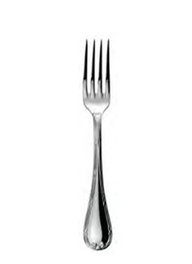 Summa Tenedor Mesa Martina - Cubertería de Acero Inoxidable 18/10, Acabado Pulido Espejo, Color Plata, 210 mm (Set de 12)