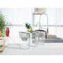 JARRA FILTRANTE LAICA PRIME LINE SPRING BLANCA J51-CA - CAPACIDAD 3L - INDICADOR MANUAL DESMONTABLE