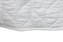 DKD Home Decor Colcha Cottage Blanco Roto 260 x 240 cm Poliester (2 Unidades)
