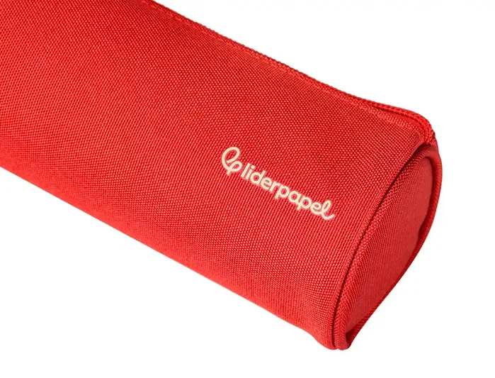 Liderpapel Estuche portatodo Classic cilíndrico ancho colores surtidos