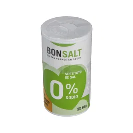 BONSALT Sal Sin Sodio 85gr Cloruro De Potasio