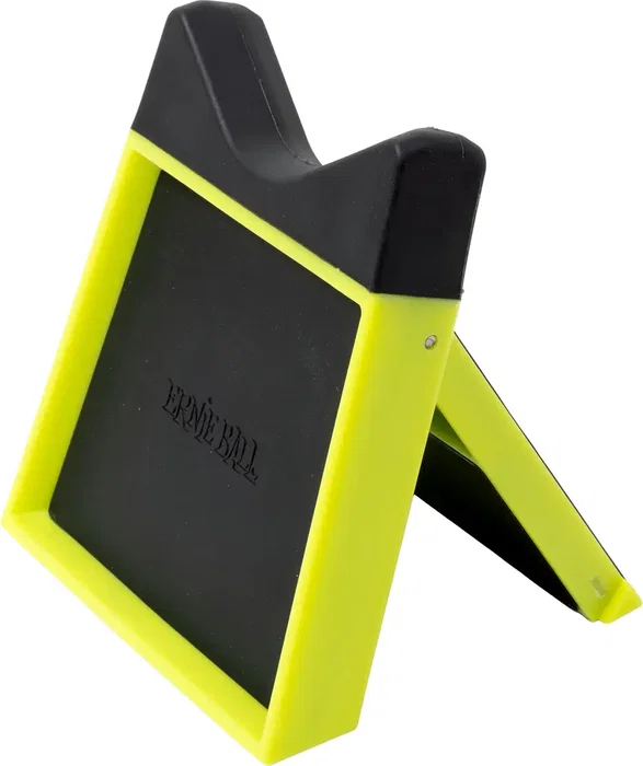 ERNIEBALL Soporte Para Mástil de Guitarra 3 en 1, Multifunción con Apoyo Acolchado y Bandeja Accesorios, Diseño Universal para Guitarras y Bajos P09617