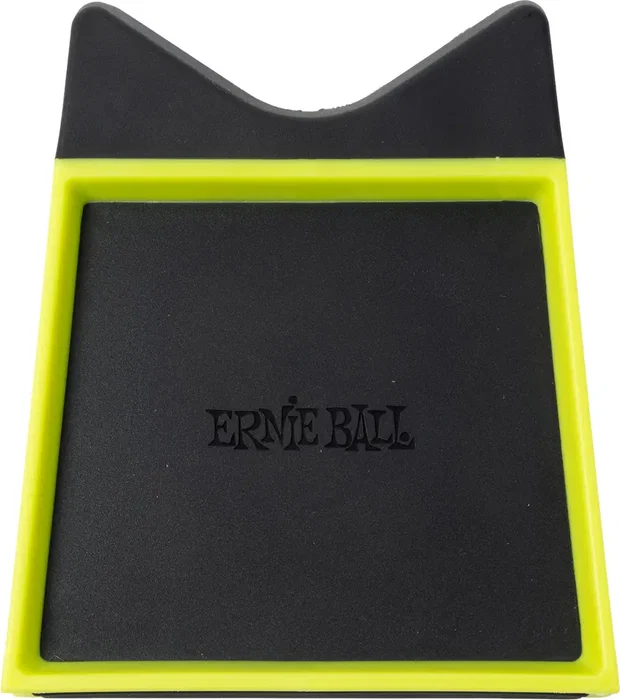 ERNIEBALL Soporte Para Mástil de Guitarra 3 en 1, Multifunción con Apoyo Acolchado y Bandeja Accesorios, Diseño Universal para Guitarras y Bajos P09617