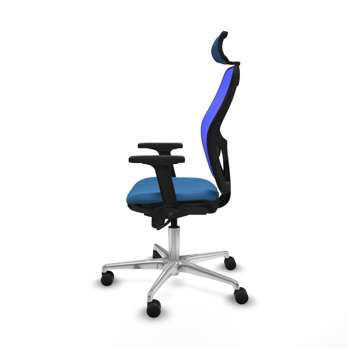 PIQUERAS Y CRESPO Silla de oficina Jorquera con Mecanismo Sincro y Cabecero 2D Negro PIQUERAS Y CRESPO Silla de oficina Jorquera con Mecanismo Sincro y Cabecero 2D Negro