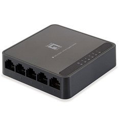 Level One Switch GEU-0822 - Conmutador de Red 8 Puertos Gigabit Ethernet (10/100/1000 Mbps), No Gestionado, Negro, 16 Gbps Level One Switch GEU-0822 - Conmutador de Red 8 Puertos Gigabit Ethernet (10/100/1000 Mbps), No Gestionado, Negro, 16 Gbps