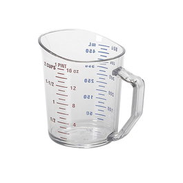 CAMBRO - 50MCCW-135 - Jarra medidora 500 ml - 8 x 13 x 25 cm - Policarbonato Transparente