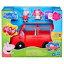 Hasbro Peppa Pig El Gran Coche Familiar HASG05415L0 Set con Vehículo y 2 Figuras para Niños de 3 Años en Adelante