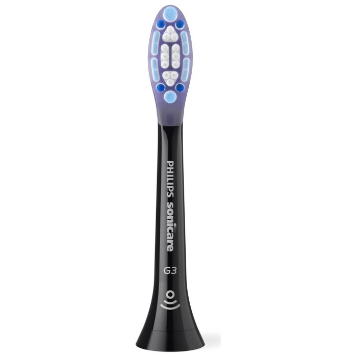 Philips Pack de 4 cabezales Sonicare G3 Premium Gum Care HX9054/88 Negro
