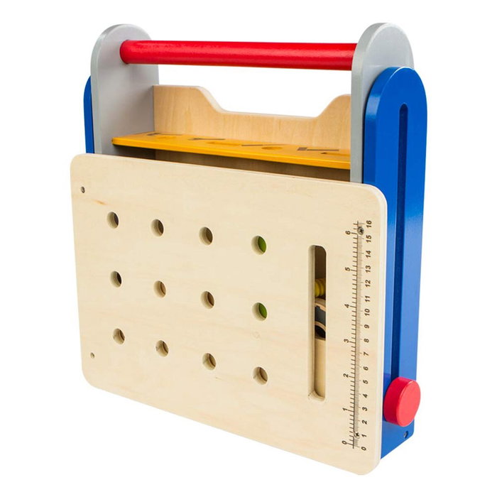 Color Baby Banco De Herramientas Madera Plegable 30X30X30Cm