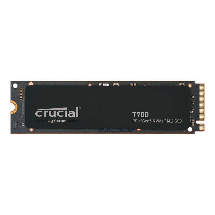 Crucial T700 SSD 4TB NVMe PCIe 5.0 x4 M.2 2280 Crucial T700 SSD 4TB NVMe PCIe 5.0 x4 M.2 2280