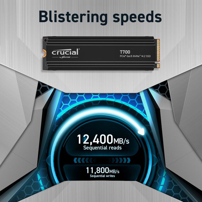 Crucial T700 M.2 4 TB PCIe 5.0 NVMe