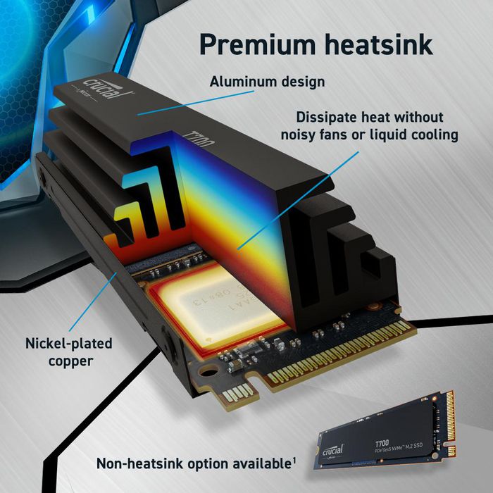 Crucial T700 M.2 4 TB PCIe 5.0 NVMe