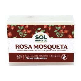 Sol Natural Jabón Rosa Mosqueta 100g - Cuidado e Higiene Corporal