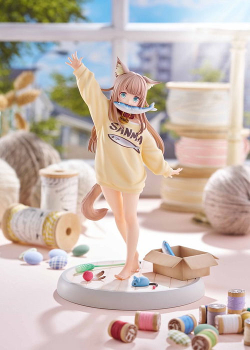 Golden Head My Cat Is a Kawaii Girl Estatua 1/6 Kinako Play With Ver. AmiAmi Limited Edition Golden Head My Cat Is a Kawaii Girl Estatua 1/6 Kinako Play With Ver. AmiAmi Limited Edition