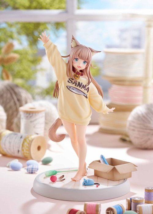 Golden Head My Cat Is a Kawaii Girl Estatua 1/6 Kinako Play With Ver. AmiAmi Limited Edition Golden Head My Cat Is a Kawaii Girl Estatua 1/6 Kinako Play With Ver. AmiAmi Limited Edition