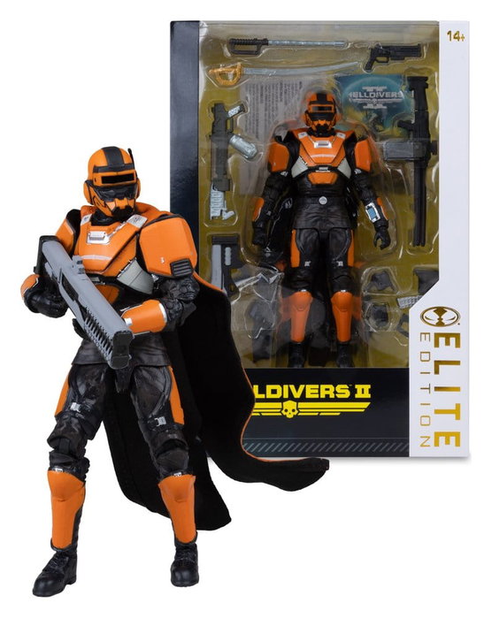 McFarlane Toys Helldivers 2 CE-25 Trench Engineer Figura de Acción Elite Edition (Deluxe)
