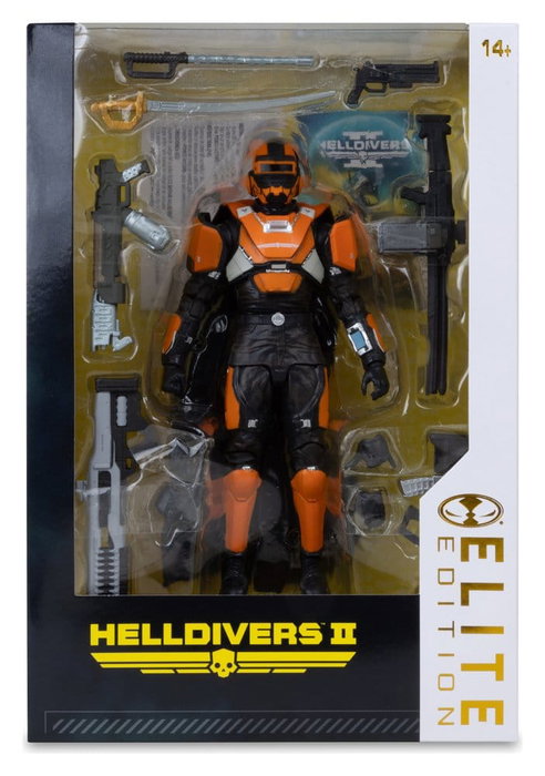 McFarlane Toys Helldivers 2 CE-25 Trench Engineer Figura de Acción Elite Edition (Deluxe)