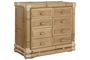 DKD Home Decor Cómoda Tropical 50 x 95 x 112 cm Natural Bambú Ratán 8 Cajones