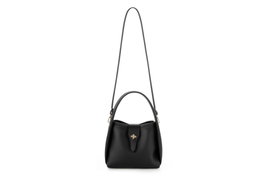 Lucky Bees Bolso Bandolera 1255 Negro Piel de Polivinilo