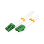 ROLINE Cable de fibra óptica duplex OS2 LC-APC/LC-APC 3 m Blanco