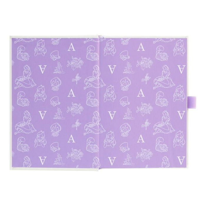 ERIK Cuaderno Premium A5 Alicia en el País de las Maravillas Disney con Bolígrafo a Juego