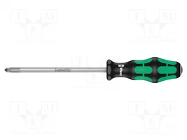 WERA Destornillador estándar Pozidriv® PZ3 Kraftform Plus-300