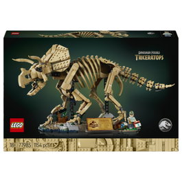 LEGO Jurassic World Fósiles de Dinosaurio: Triceratops 77985 Set de Construcción 1154 Piezas +18 Años