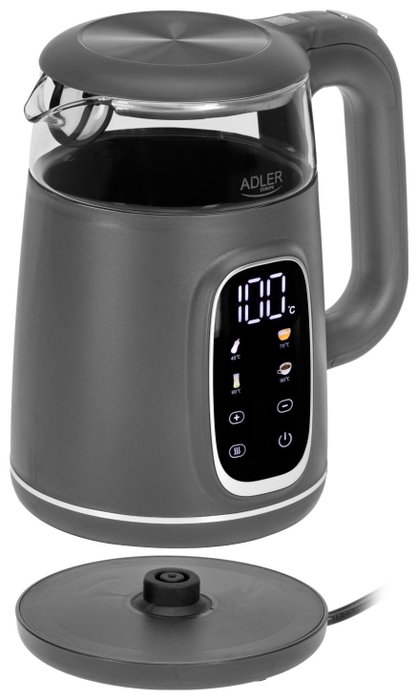 Adler AD 1305 Hervidor Eléctrico Gris