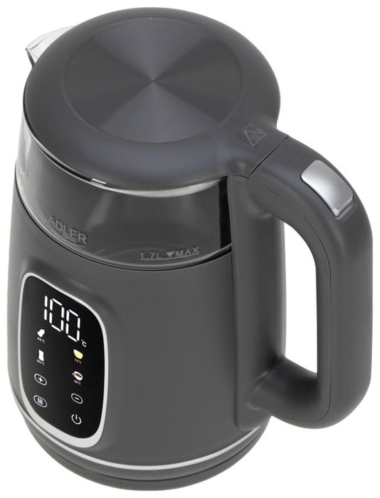 Adler AD 1305 Hervidor Eléctrico Gris