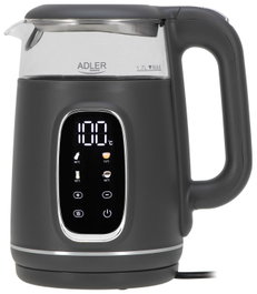 Adler AD 1305 Hervidor Eléctrico Gris