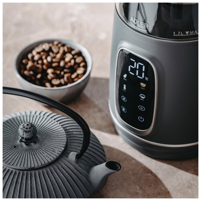 Adler AD 1305 Hervidor Eléctrico Gris