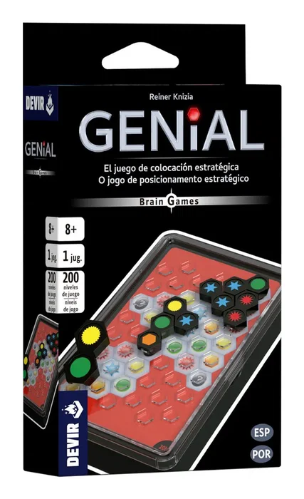 Devir Ubongo Solo Juego Lógica 200 Rompecabezas 15 Piezas Poliminó 8+ Años