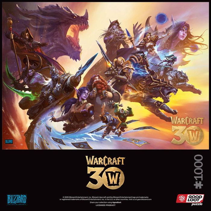World of Warcraft Puzzle 30th Anniversary (1000 piezas) World of Warcraft Puzzle 30th Anniversary (1000 piezas)