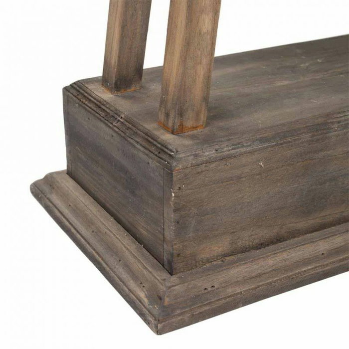 Campana Alexandra House Living Marrón Cobre Madera Cuerda Hierro 16 x 72 x 48 cm Campana Alexandra House Living Marrón Cobre Madera Cuerda Hierro 16 x 72 x 48 cm