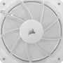Corsair RS120 Ventilador para PC - Pack de 3 Unidades, 120mm, PWM, Blanco, 2100 RPM, 4.15 mmH2O, CO-9050193-WW