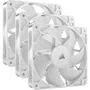 Corsair RS120 Ventilador para Caja de Ordenador, 12 cm, Blanco, Pack de 3 Unidades