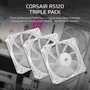 Corsair RS120 Pack de 3 Ventiladores PWM 120 mm Blanco