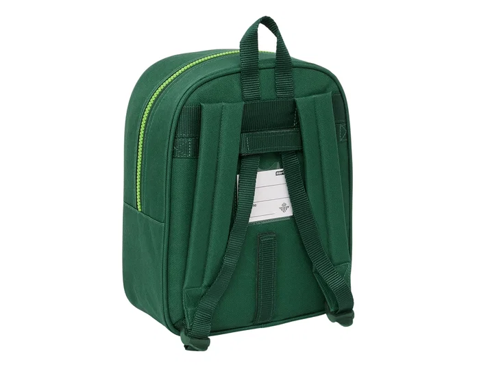 Safta Mochila de Guardería Real Betis Balompié Adaptable a Carro Resistente al Agua