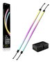Corsair Kit de Iluminación iCUE LINK LS430 Aurora RGB - CL-9011136-WW XL Negra Doble Pack