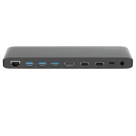 2-Power DOC0117A Docking Station USB-C Triple Pantalla, 4xUSB, 1xUSB-C PD 100W, 2xHDMI, 1xDisplayPort, 1xRJ45, Lector SD, Gris 2-Power DOC0117A Docking Station USB-C Triple Pantalla, 4xUSB, 1xUSB-C PD 100W, 2xHDMI, 1xDisplayPort, 1xRJ45, Lector SD, Gris