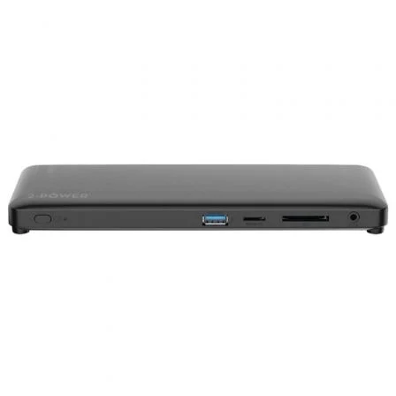 2-Power DOC0117A Docking Station USB-C Triple Pantalla, 4xUSB, 1xUSB-C PD 100W, 2xHDMI, 1xDisplayPort, 1xRJ45, Lector SD, Gris 2-Power DOC0117A Docking Station USB-C Triple Pantalla, 4xUSB, 1xUSB-C PD 100W, 2xHDMI, 1xDisplayPort, 1xRJ45, Lector SD, Gris