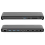 2-Power DOC0117A Docking Station USB-C Triple Pantalla, 4xUSB, 1xUSB-C PD 100W, 2xHDMI, 1xDisplayPort, 1xRJ45, Lector SD, Gris
