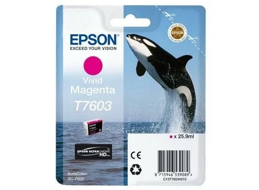 Epson Cartucho de Tinta Magenta Vivo para SureColor SC-P600