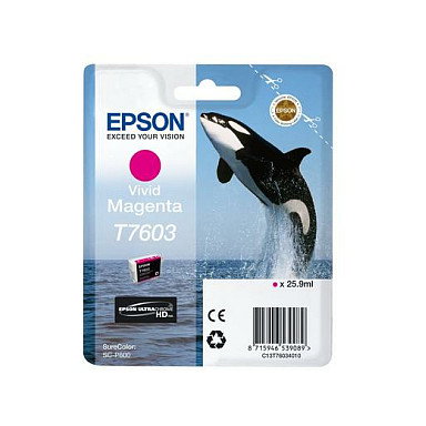 Epson Cartucho de Tinta Magenta Vivo para SureColor SC-P600